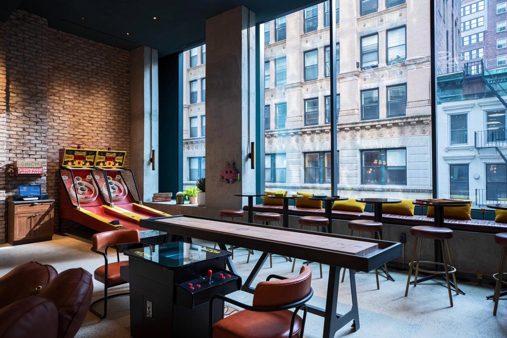 מלון ניו יורק Moxy Nyc Downtown מראה חיצוני תמונה